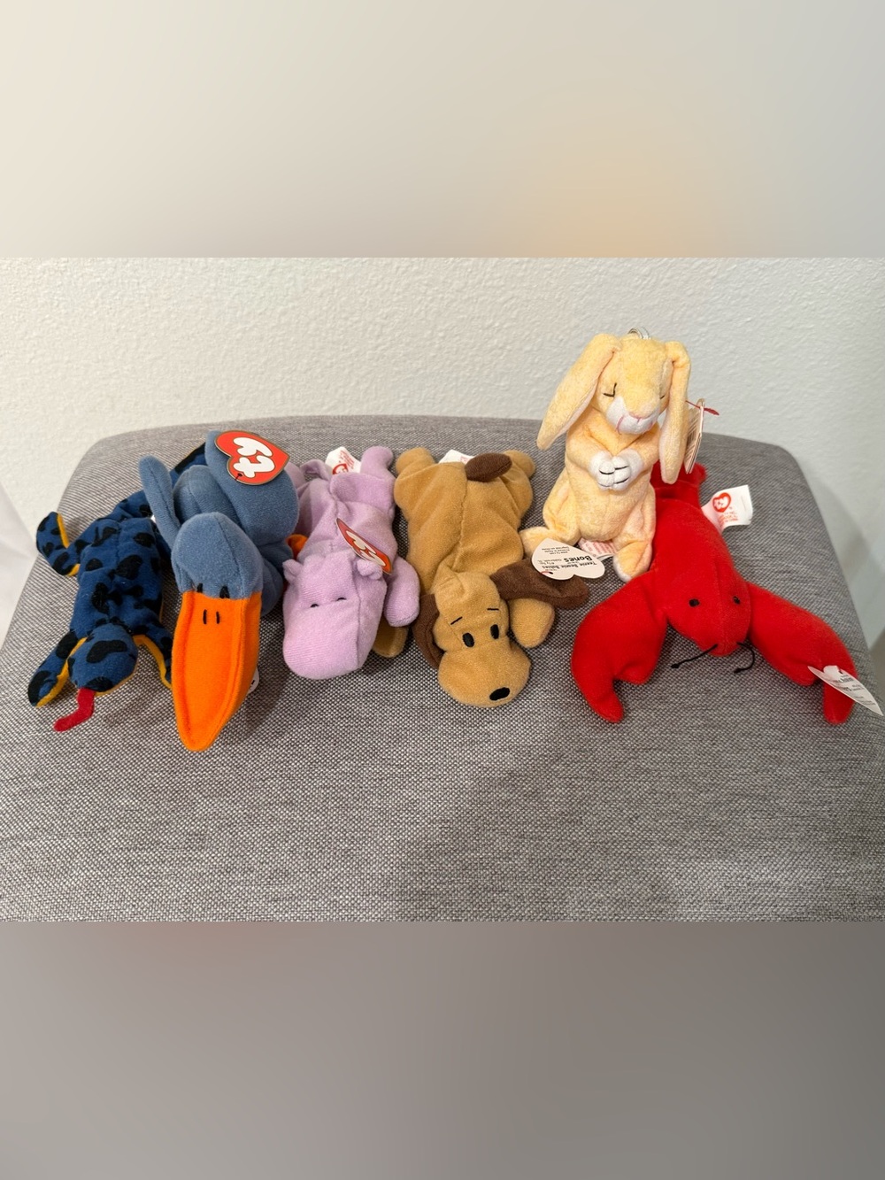 Ty Teenie Beanie Babies Plush Set of 6